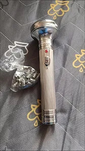 Ліхтарик Ретро Класичний LED, Портативний Тактичний для Кемпінгу, Туризму (Батарейки не входять до комплекту) synthetic.ua - Фото 1