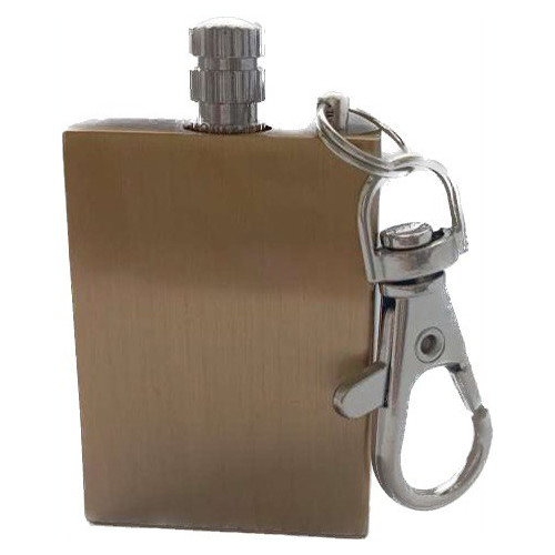 Спичка вечная бензиновая Dolphin HL-83 Gold без узоров Зажигалка карманная, фото №3