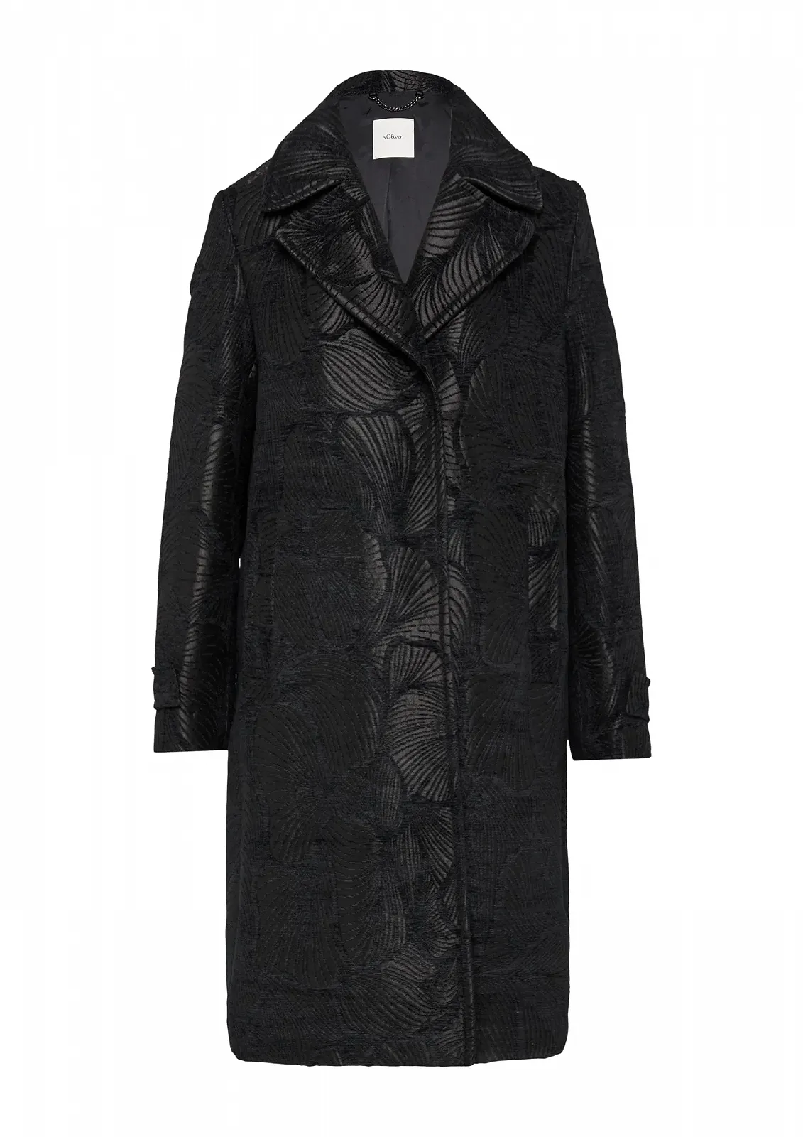 Пальто s.Oliver BLACK LABEL Елегантний жакардовий, фото №1 Пальто s.Oliver BLACK LABEL Елегантний жакардовий, фото №1