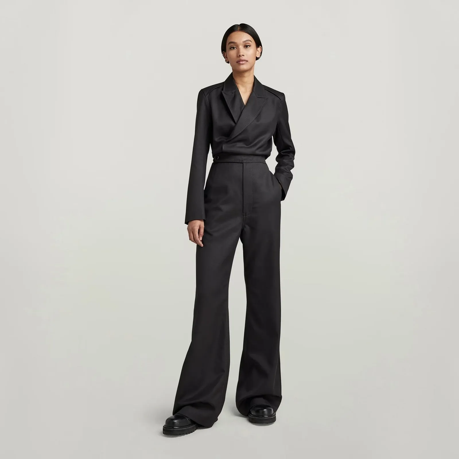 Жіночий комбінезон G-Star Panzer Jumpsuit Cerimonial Serge Wool - S, фото №1