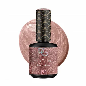 Купить Гель-лак Pink Gellac 125 Bronzy Pink, 15 мл, бронзово-розовый металлик - Фото 1 Гель-лак Pink Gellac 125 Bronzy Pink, 15 мл, бронзово-розовый металлик - Фото 1
