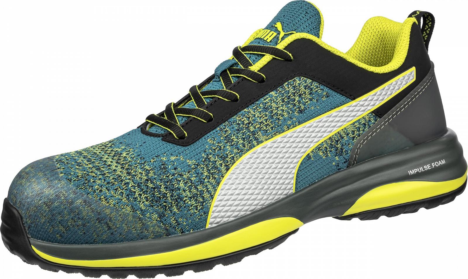 Кроссовки Puma Charge Low S1p ESD HRO SRC Зеленый, фото №1