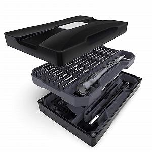 Набір Викруток Mini Magnetic 73 в 1 S2 Alloy Steel Precision Mechanic Repair Tool synthetic.ua - Фото 1