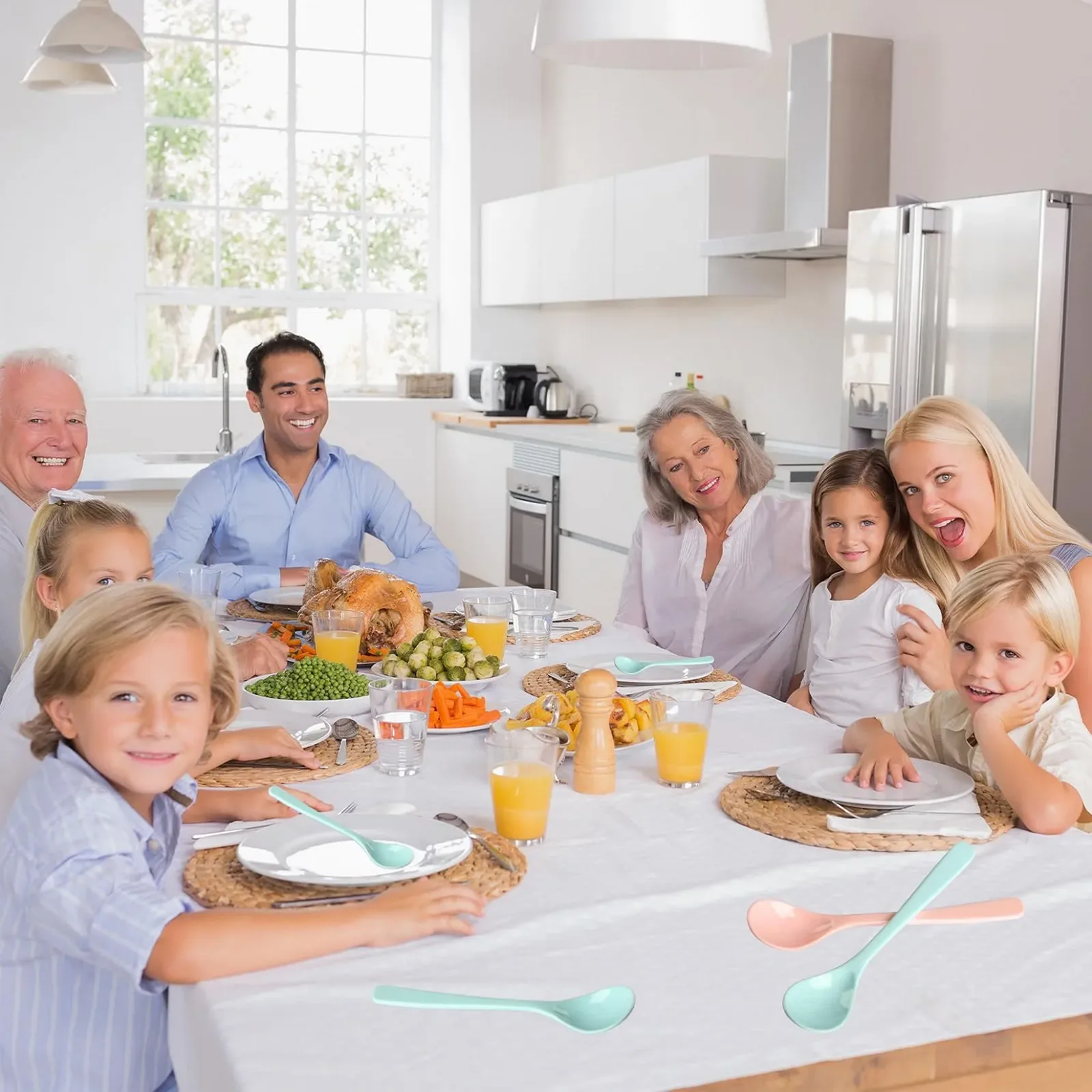 Набір із 8 ложок для морозива, фото №7