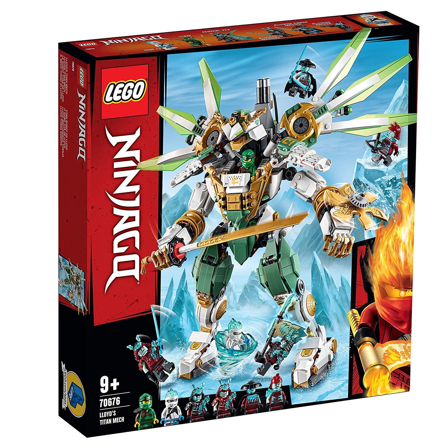 Конструктор Lego Ninjago 70676 Titan Mech Action Figure Lloyds, фото №2
