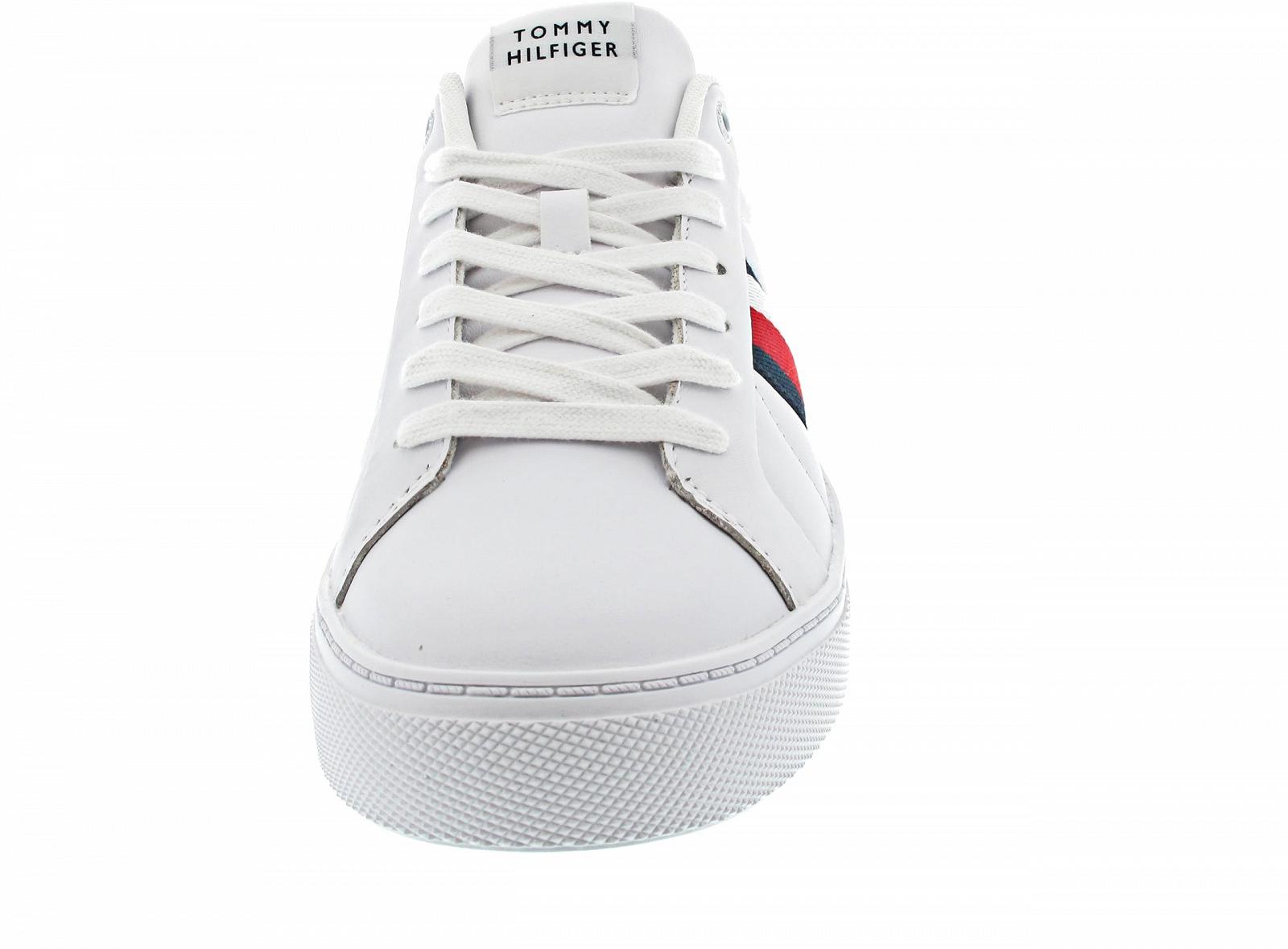Кроссовки Tommy Hilfiger ICON Court LTH Stripes White, фото №4