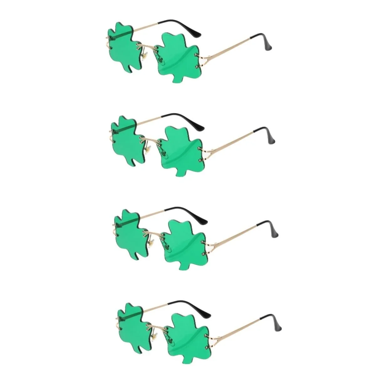 Сонцезахисні окуляри Без оправи PACKOVE Зелені для жінок, фото №1