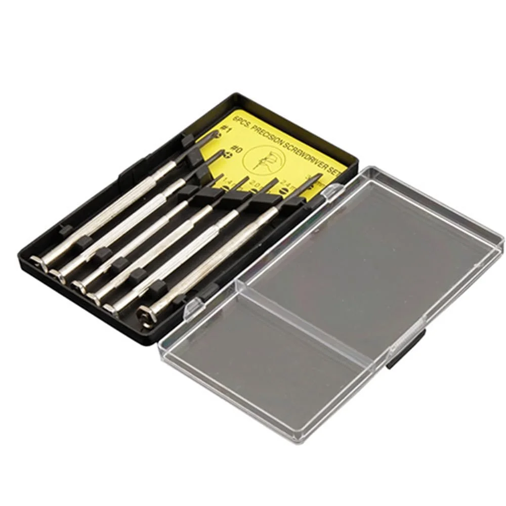 Набір викруток HRB 6-в-1 6 шт. для годинникарів, фото №3 Набір викруток HRB 6-в-1 6 шт. для годинникарів, фото №3