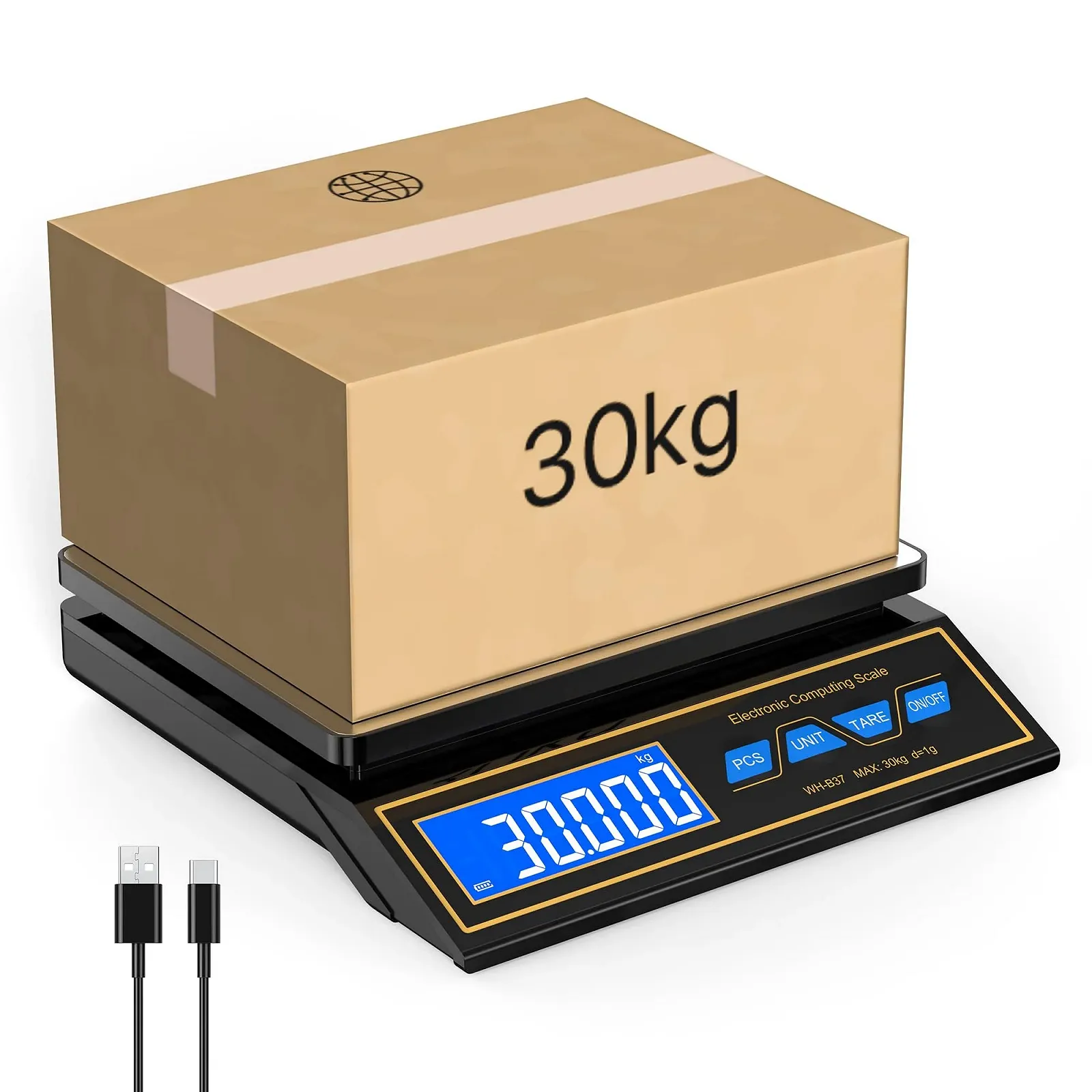 Кухонні ваги цифрові 30 kg/1 g з нержавіючої сталі 9 одиниць вимірювання, фото №8 Кухонні ваги цифрові 30 kg/1 g з нержавіючої сталі 9 одиниць вимірювання, фото №8