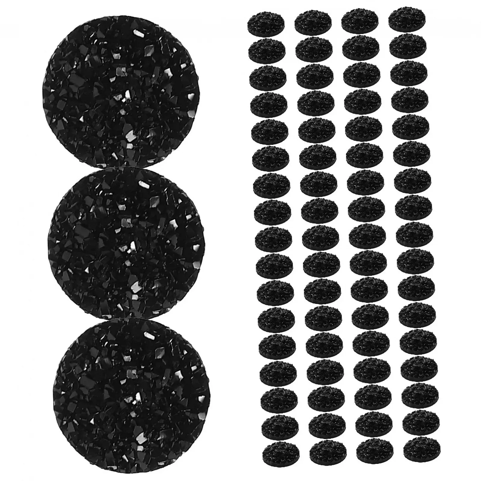 Стразы Healeved для ногтей, 300 шт, сверкающие украшения из смолы с плоской задней частью для DIY рукоделия, изготовления ювелирных изделий и творческих проектов, устанавливаются для дизайна и отделки ногтей, фото №2