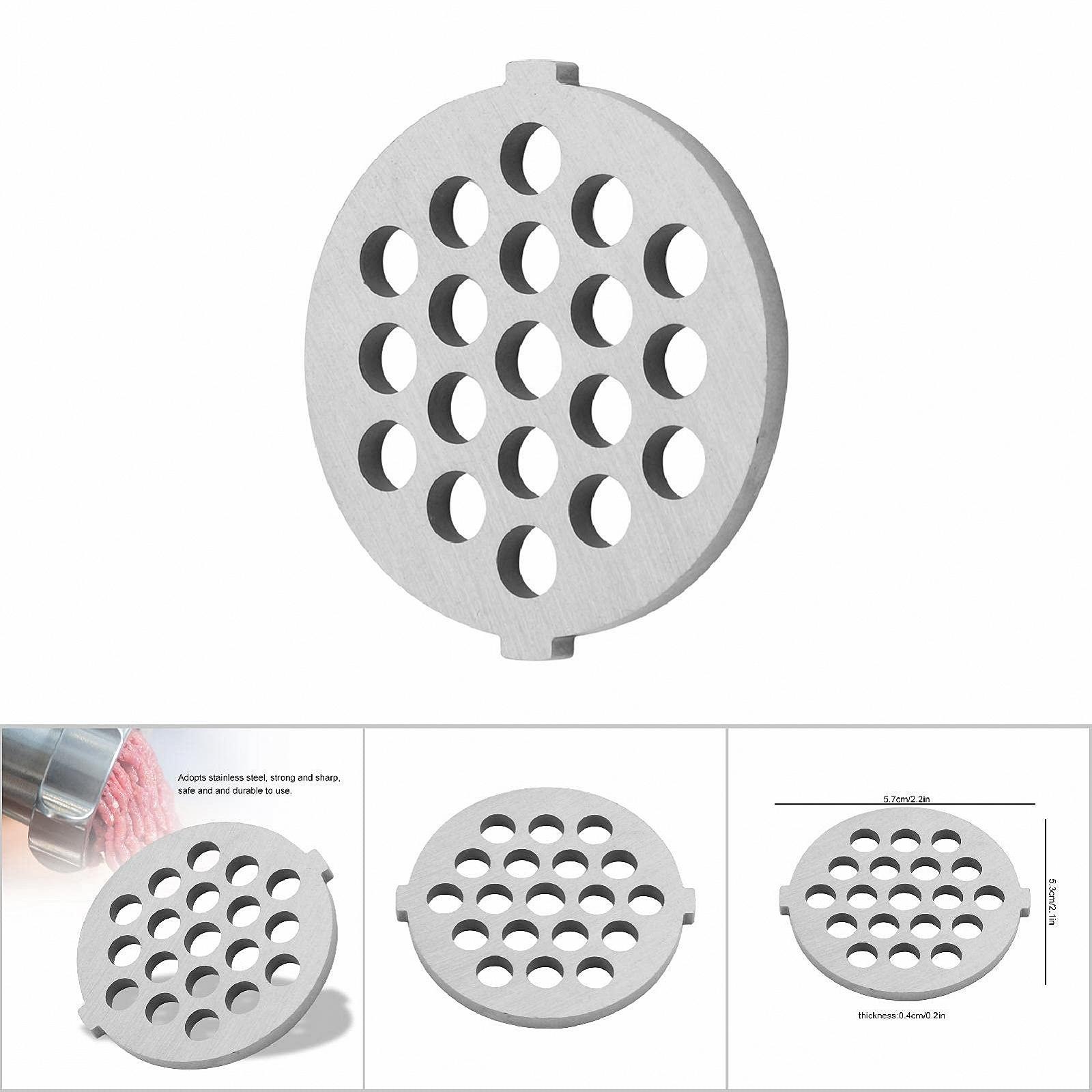 Перфорований диск ніж для м'ясорубки Dioche 7mm Hole, фото №5