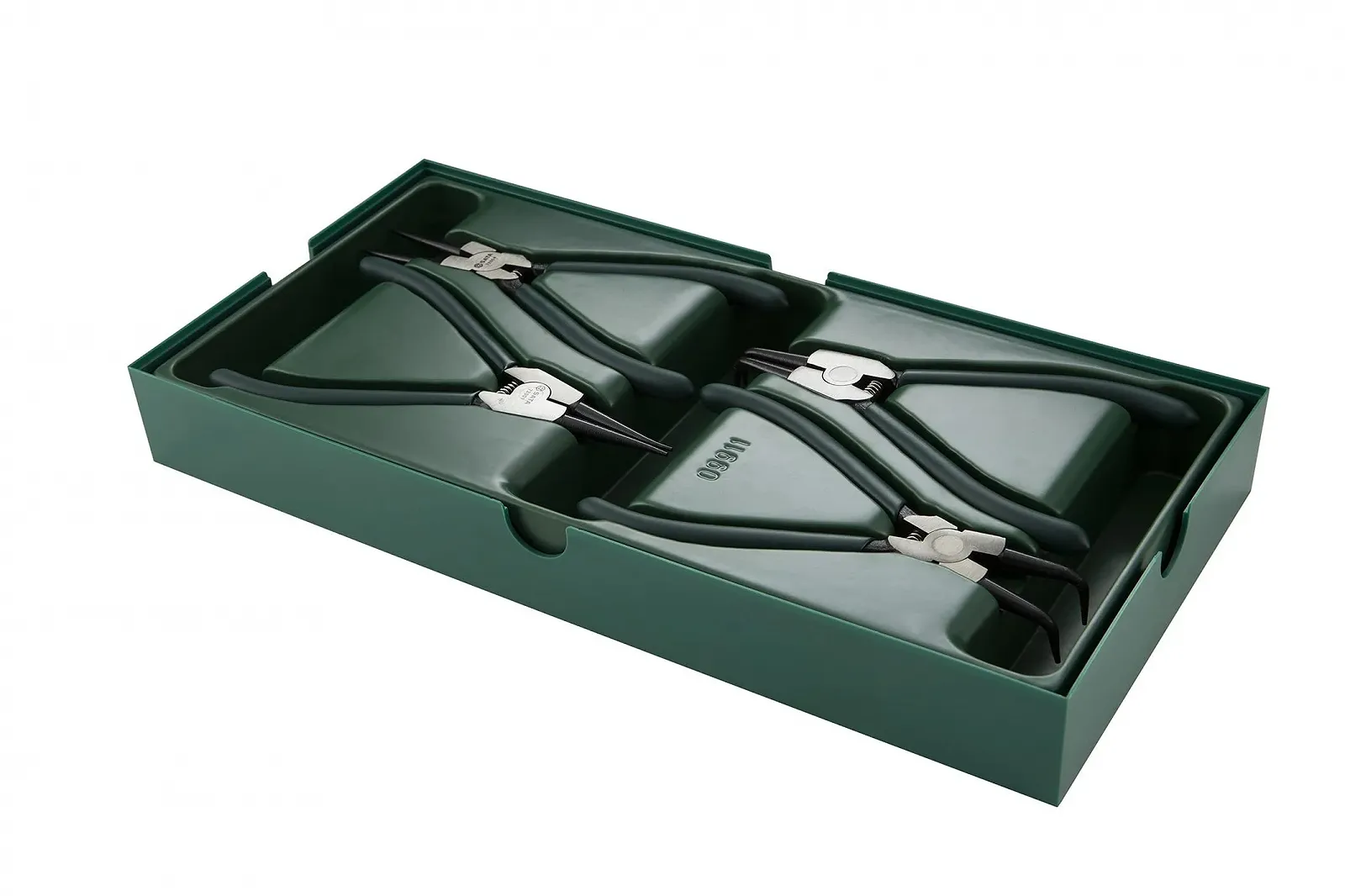 Набор плоскогубцев для стопорных колец SATA 4 шт ST09911SJ, фото №2 Набор плоскогубцев для стопорных колец SATA 4 шт ST09911SJ, фото №2