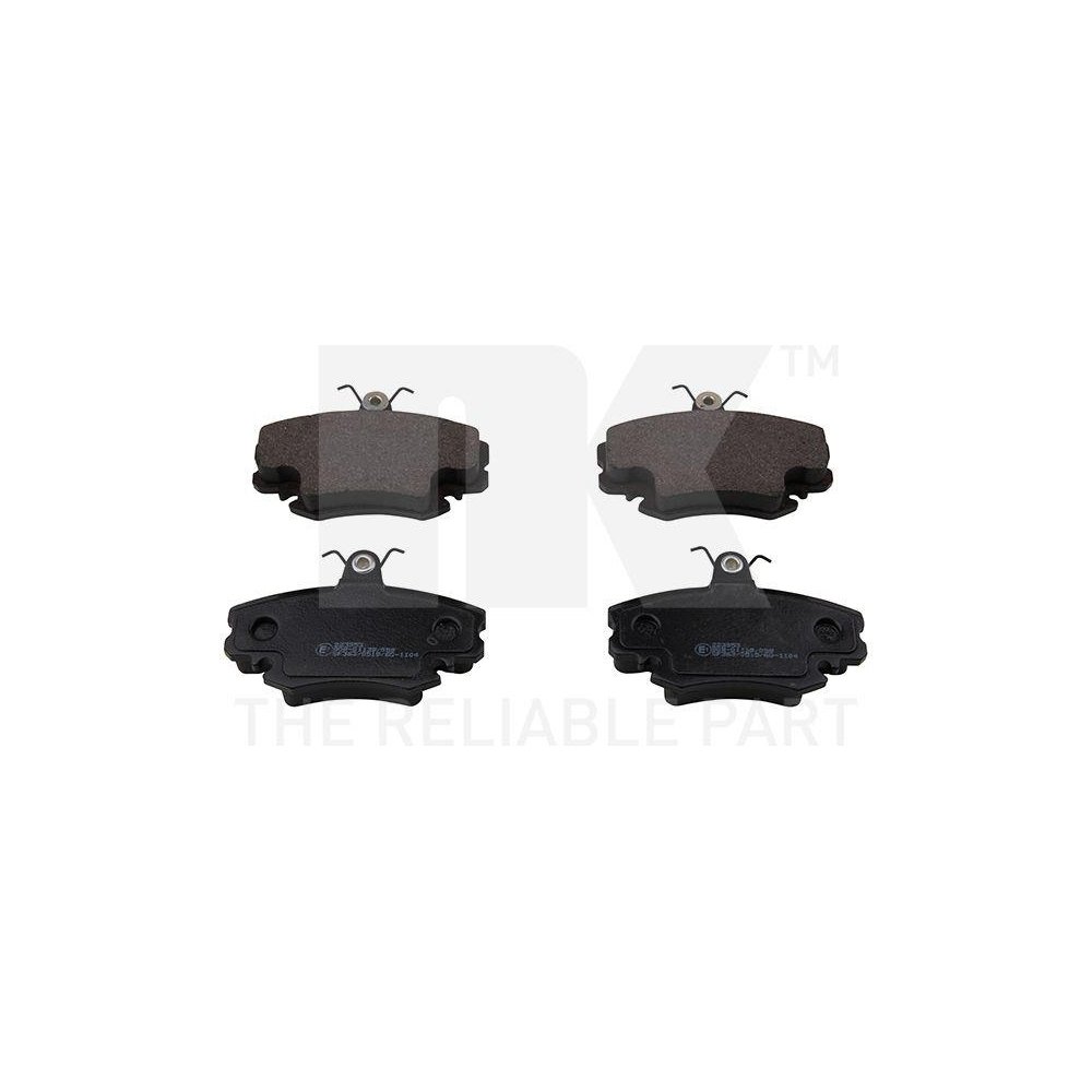 Комплект гальмівних колодок, дискове гальмо NK 223953 для LADA PEUGEOT RENAULT DACIA ALPINE, фото №1 Комплект гальмівних колодок, дискове гальмо NK 223953 для LADA PEUGEOT RENAULT DACIA ALPINE, фото №1