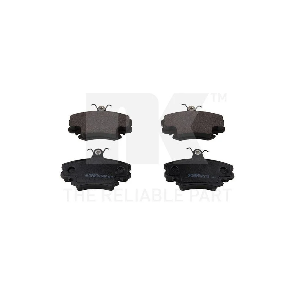 Комплект тормозных колодок, дисковый тормоз NK 223953 для LADA PEUGEOT RENAULT DACIA ALPINE, фото №1 Комплект тормозных колодок, дисковый тормоз NK 223953 для LADA PEUGEOT RENAULT DACIA ALPINE, фото №1