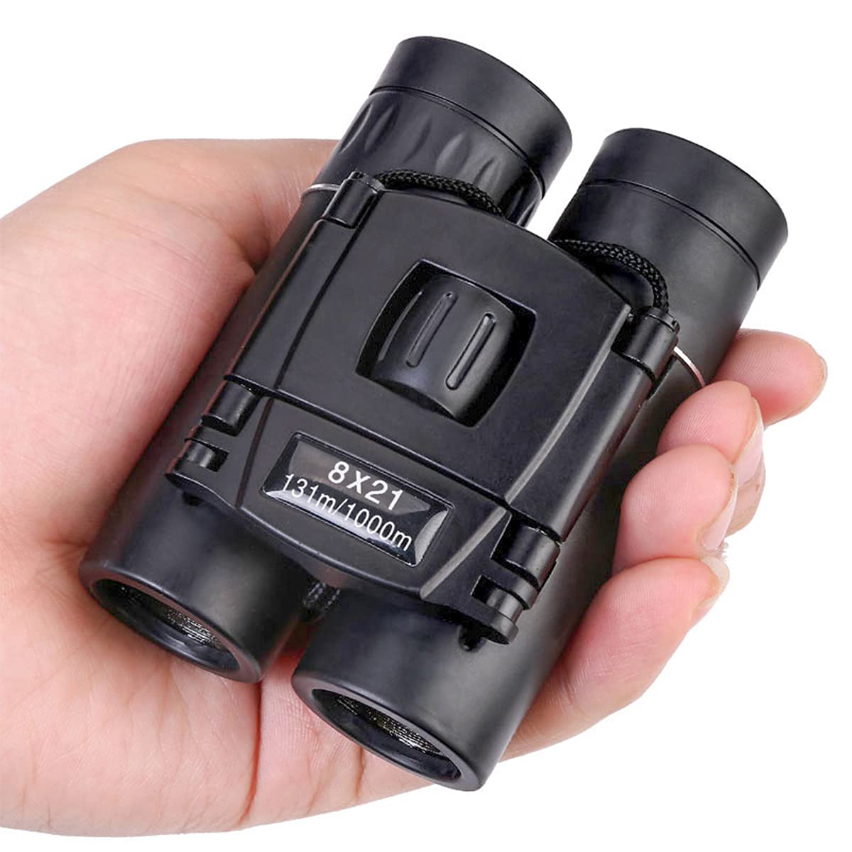 Бінокль KiAKUO 8x21 Compact Travel Mini Бінокль HD Bak-4 Водонепроникний, фото №6