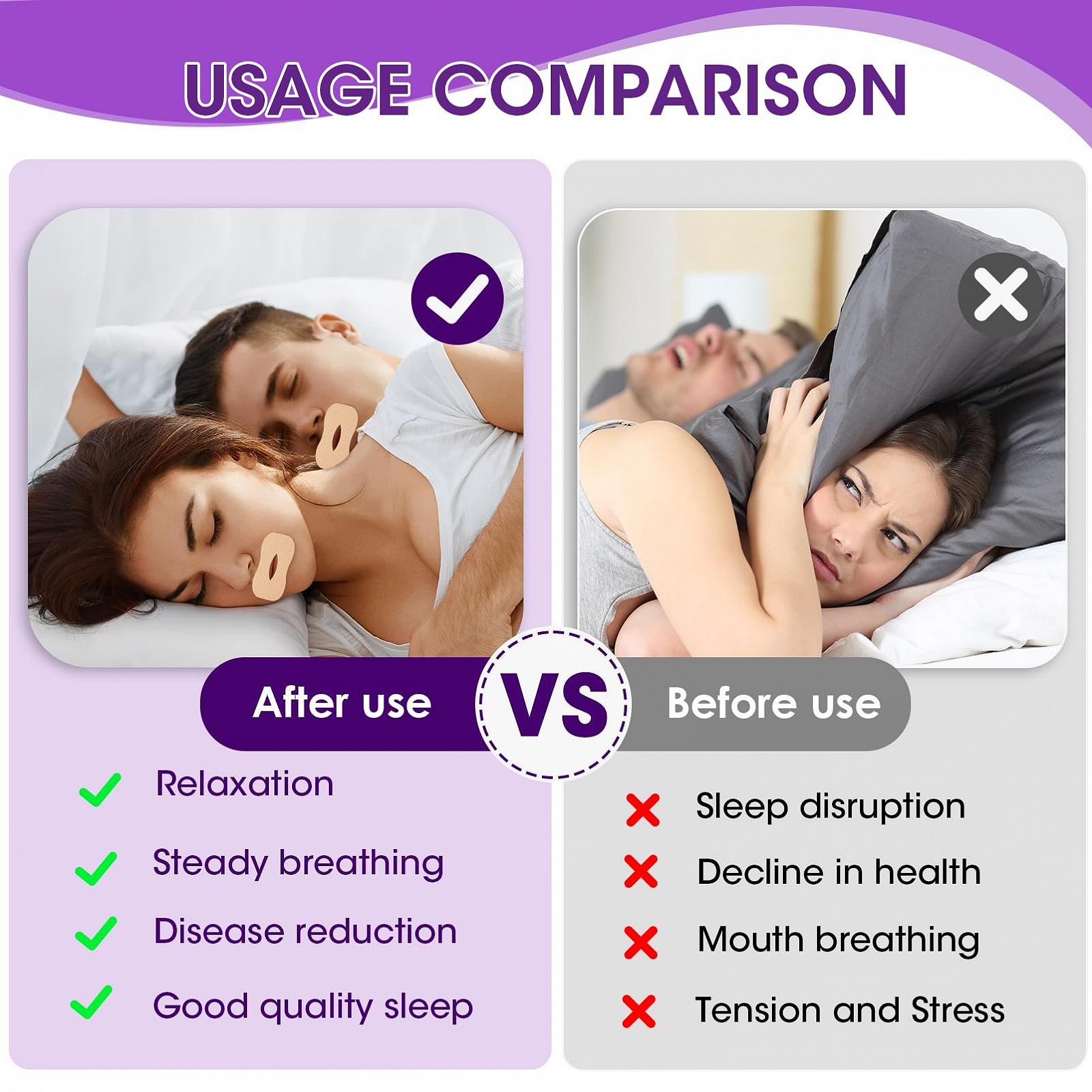 Пластирі для сну, 30 штук, O-подібна стрічка для рота, покращує дихання носом та якість сну, фото №3 Пластирі для сну, 30 штук, O-подібна стрічка для рота, покращує дихання носом та якість сну, фото №3