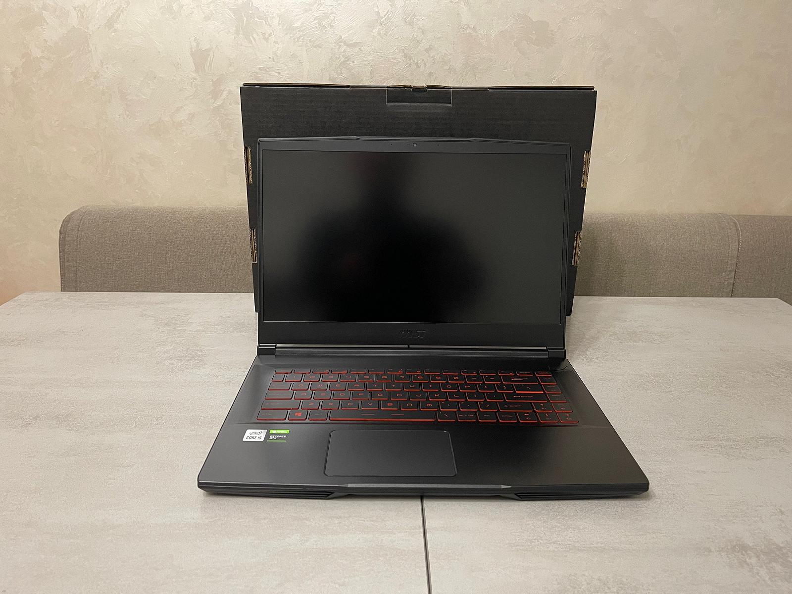 Ігровий ноутбук MSI Thin 15 GF63 10SC-035US, 15,6 FHD IPS, i5-10300H, 16GB, 256GB SSD+500GB, GTX 1650 4GB, фото №5