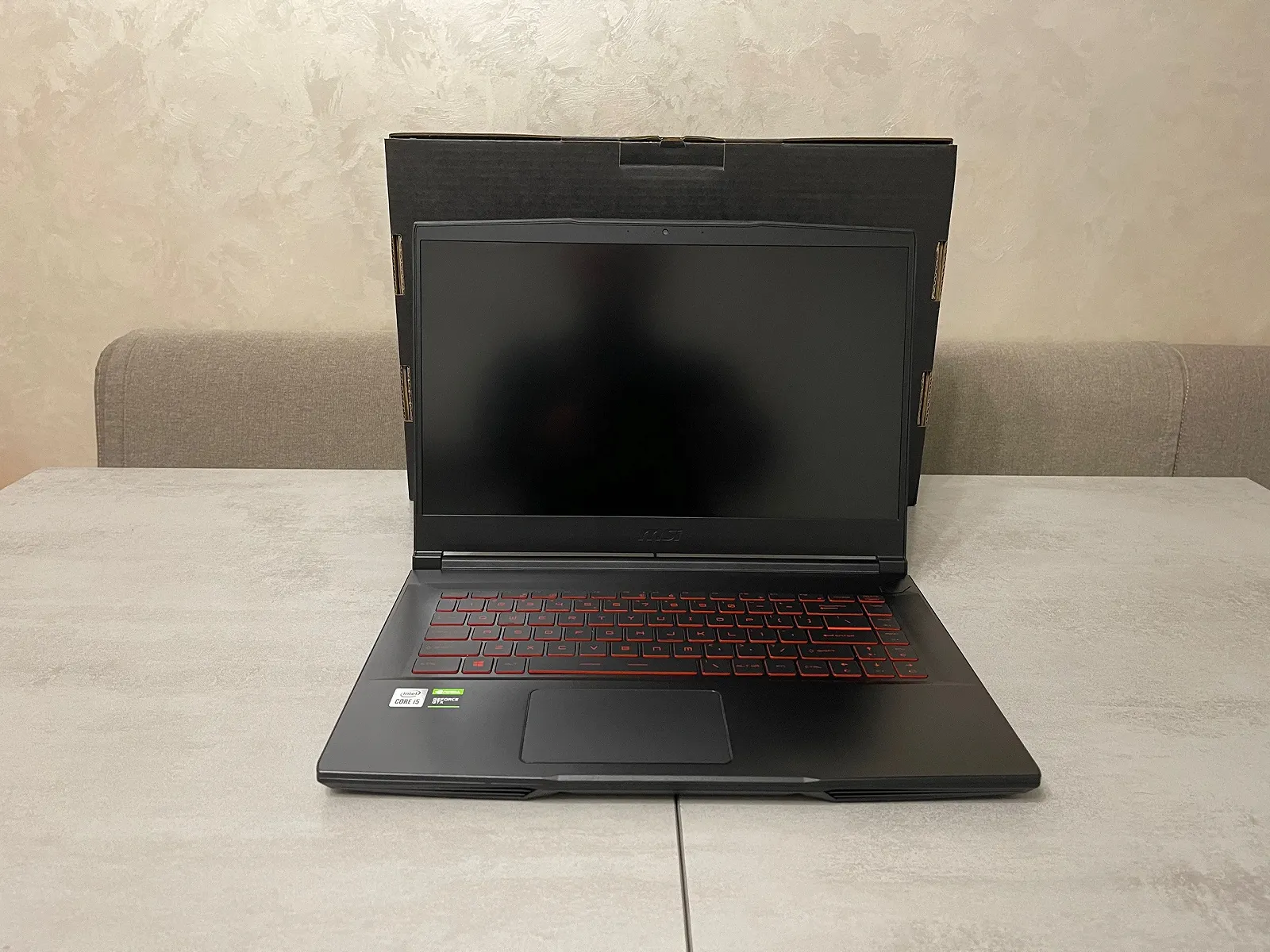Игровой ноутбук MSI Thin 15 GF63 10SC-035US, 15,6 FHD IPS, i5-10300H, 16GB, 256GB SSD+500GB, GTX 1650 4GB, фото №5
