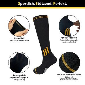 Компрессионные носки 6 пар synthetic.ua - Фото 1