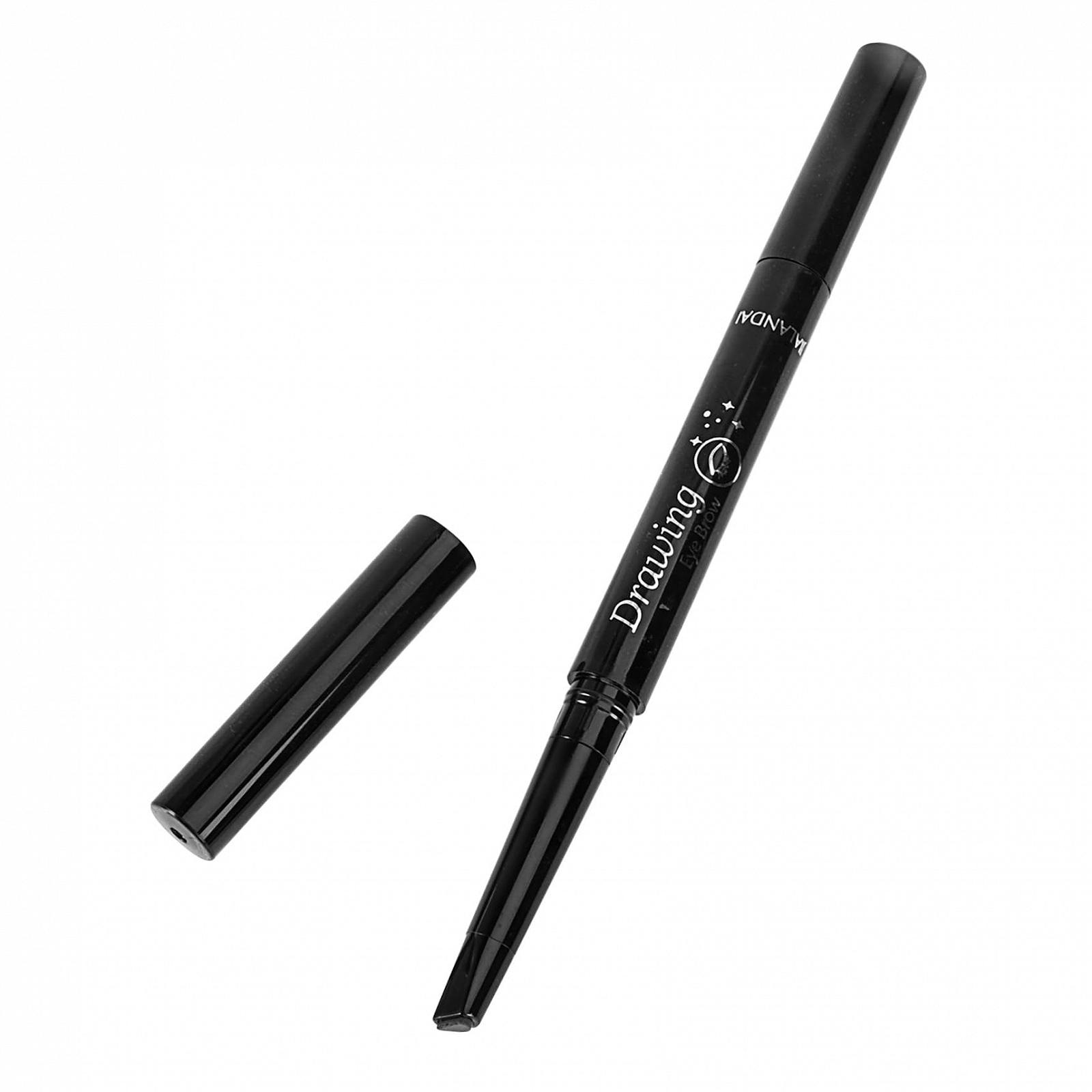 Олівець для брів Mikinona 3st Augenbrauenstifte Doppelkopf Chocolate, фото №1 Олівець для брів Mikinona 3st Augenbrauenstifte Doppelkopf Chocolate, фото №1