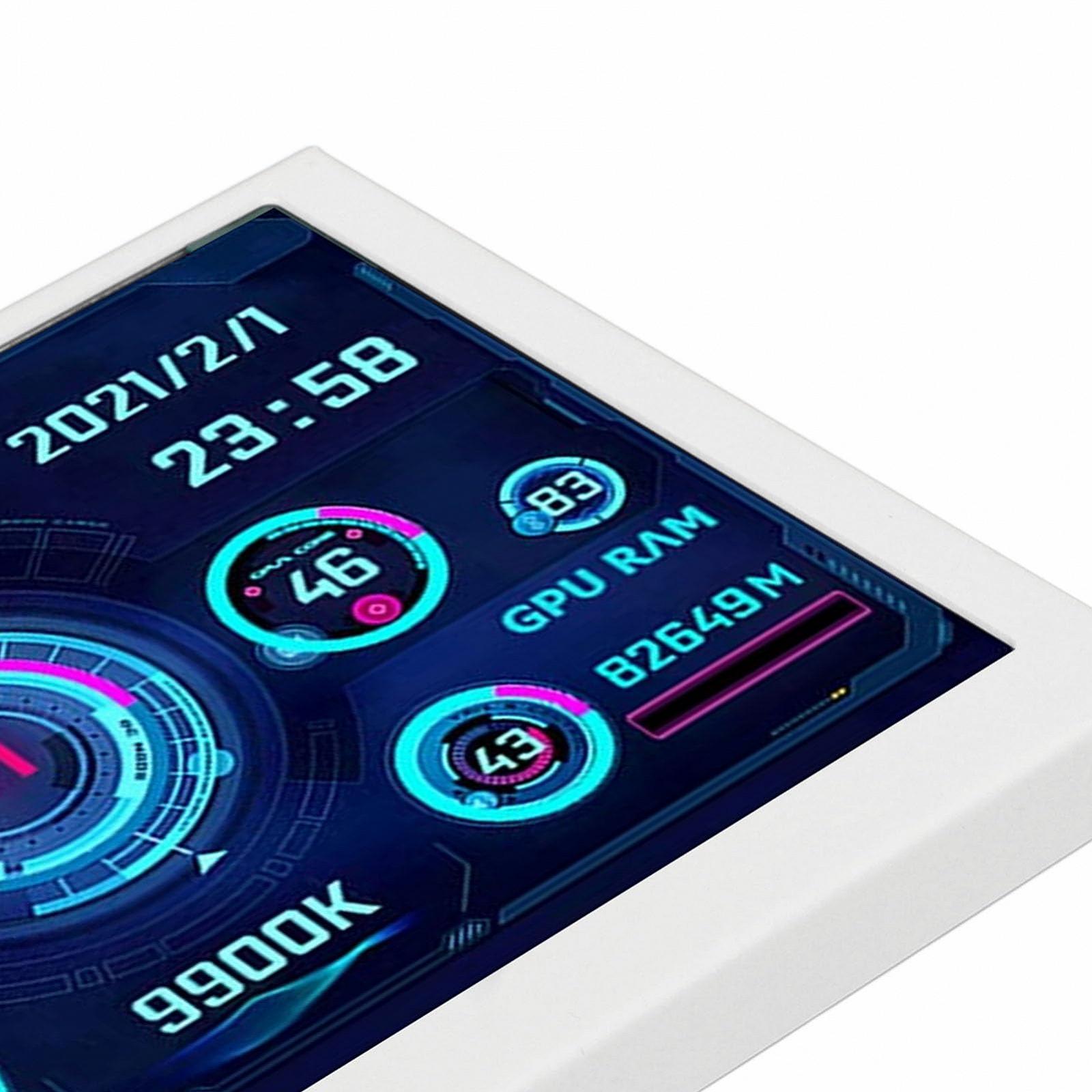 Монітор температури Zunate 5 Inch Комп'ютерний 5 дюймів IPS USB C Міні-екран, фото №6