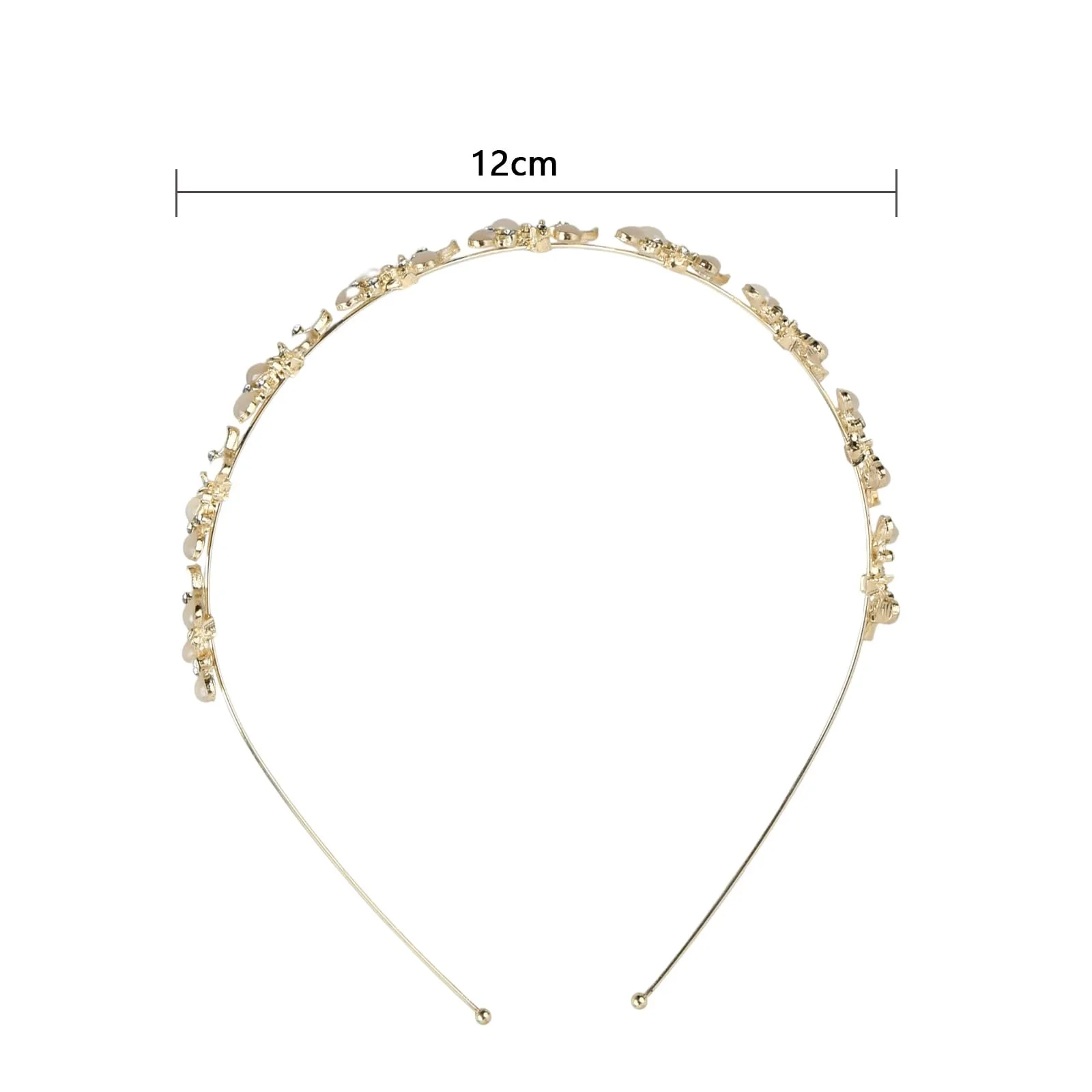 Золотой обруч для волос., фото №2