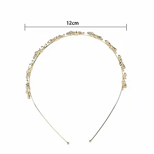 Золотой обруч для волос. synthetic.ua - Фото 1