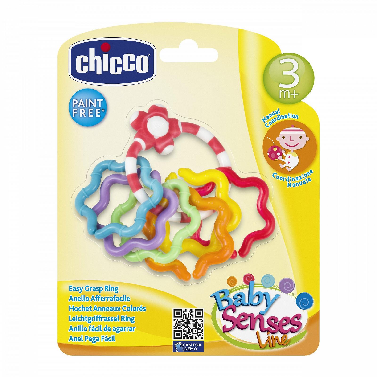 Брязкальце Chicco Baby Senses Rings, фото №3 Брязкальце Chicco Baby Senses Rings, фото №3