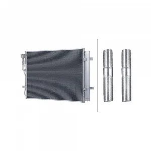 Конденсатор кондиціонера HELLA 8FC 366 220-801 - Фото 1