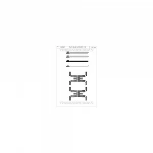 Комплект аксессуаров, тормозные колодки дисковые TRISCAN 8105 151354 задний мост - Фото 1