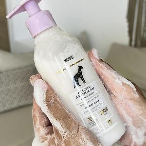 Мыло-молочко для рук YOPE Creamy Musk Moisturising с маслом мурумуру, миндальным молочком и инулином, 300 мл synthetic.ua - Фото 1