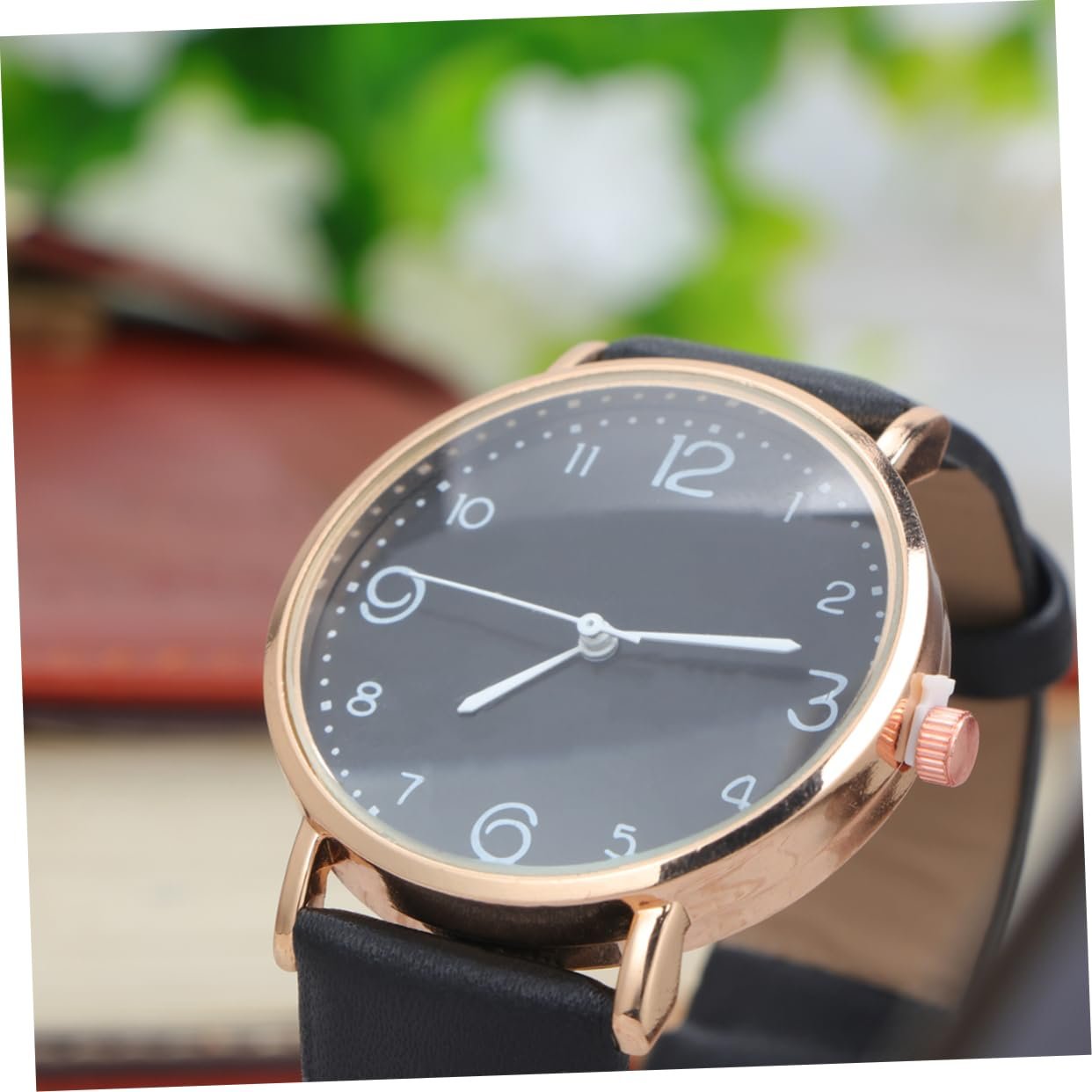 Часы кварцевые PartyKindom Женские Ремешок из искусственной кожи, фото №7