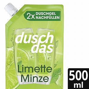 Гель для душа Duschdas Limette & Minze сменный блок 500 мл 1 шт. synthetic.ua - Фото 1