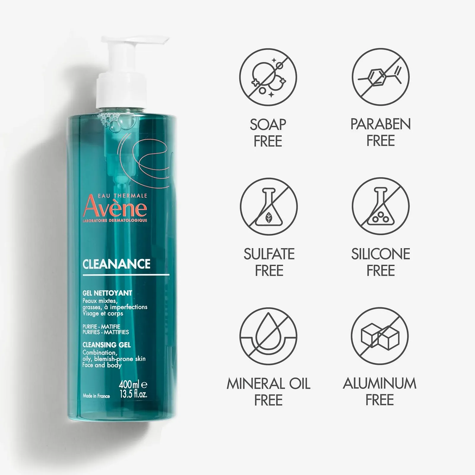 Гель для умывания Avene Cleanance 400 мл, фото №6