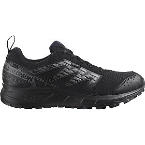 Черевики WANDER GTX L47148400 SALOMON  Чорний 44.5 synthetic.ua - Фото 1