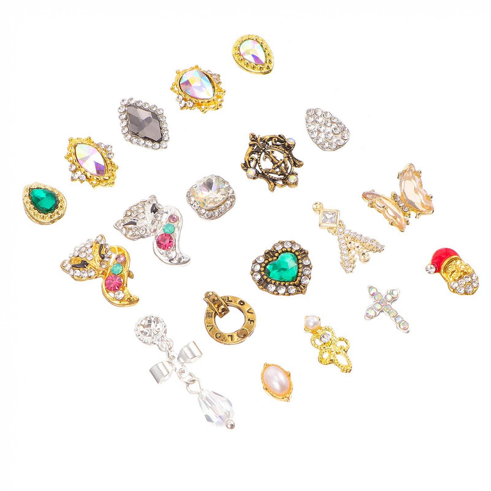 Украшение для ногтей Beavorty Стразы Камни Бриллиант 50 шт, фото №1