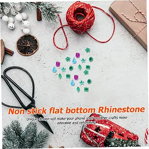 Стрази FRCOLOR Плоскі Креативні Різні форми Барвисті для чохлів телефонів, виробів ручної роботи synthetic.ua - Фото 1