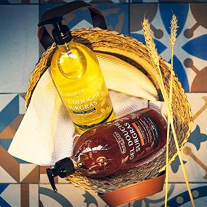 Гель для душу BEAUTERRA Jasmine 2 в 1 з Органічною Оливковою Олією 1000 мл synthetic.ua - Фото 1