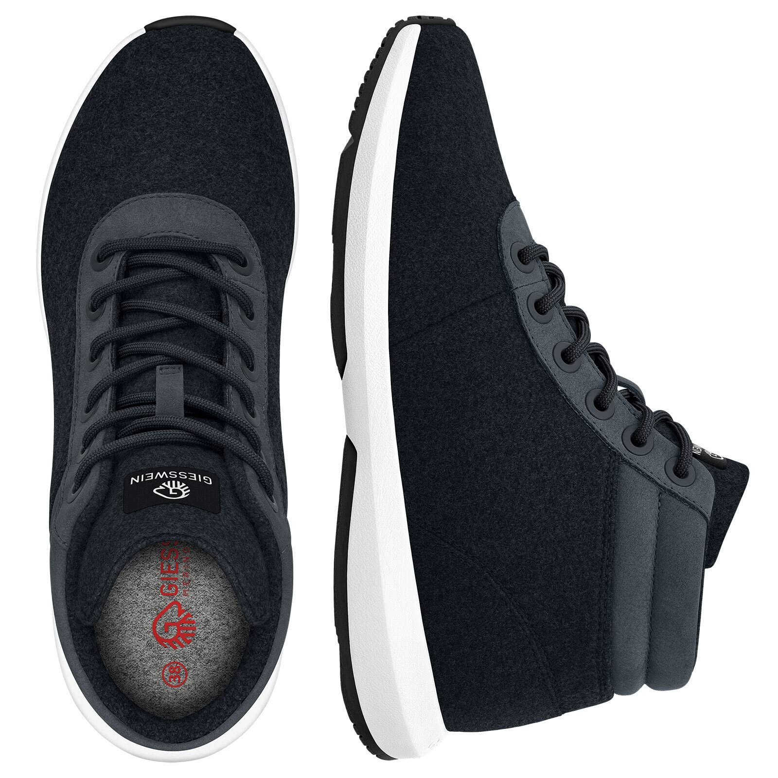 Кросівки GIESSWEIN Wool High Top чоловічі - зимові Кросівки з вовни мериноса, фото №4