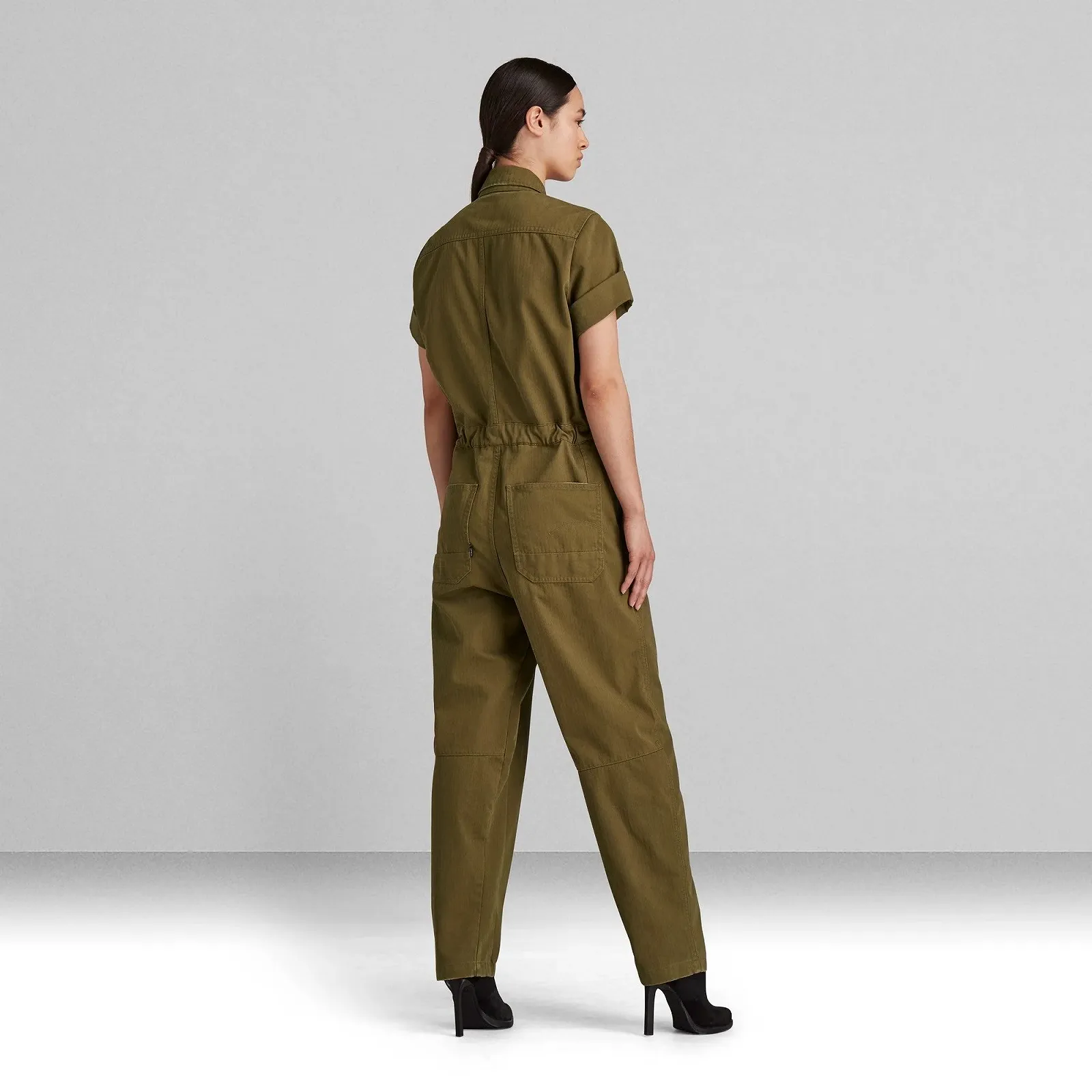 Жіночий комбінезон G-Star Army Jumpsuit Straight Famous Brushed Herringbone - M, фото №3