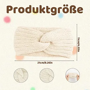 Набір з зимових пов'язок для голови жіночих Осінь-Зима synthetic.ua - Фото 1