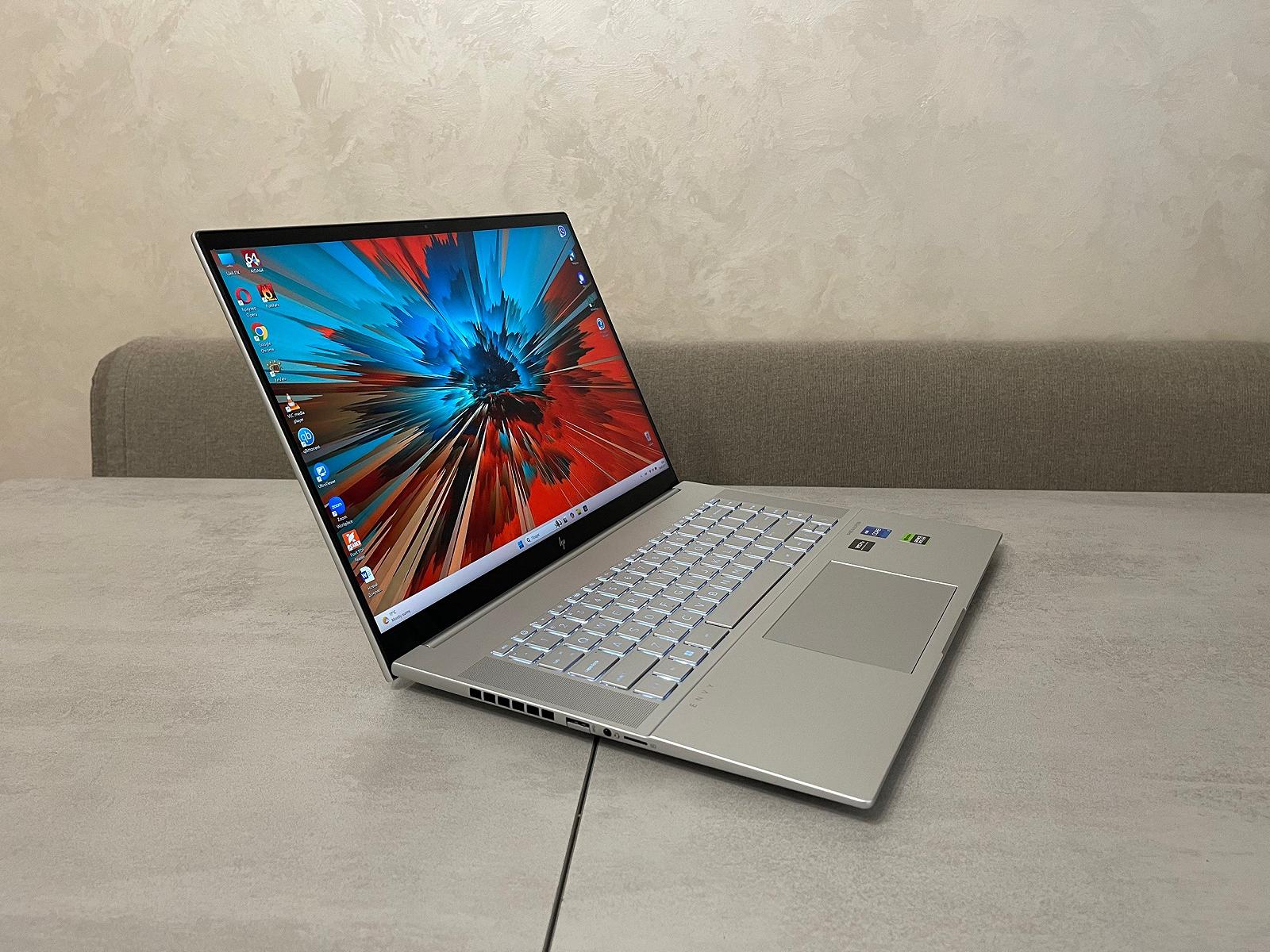 Ноутбук HP Envy 16-h1055cl, 16" IPS сенсор, i7-13700H, 64GB, 2TB, RTX4060 8GB. Гарантія, фото №2