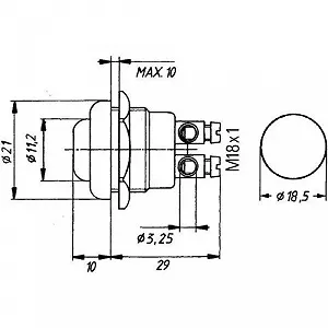 Вимикач запалювання/стартера HELLA 6JF 001 571-181 synthetic.ua - Фото 1