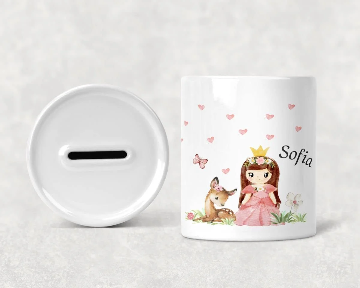 Скарбничка Mikalino Princess & Deer Керамічна, фото №2