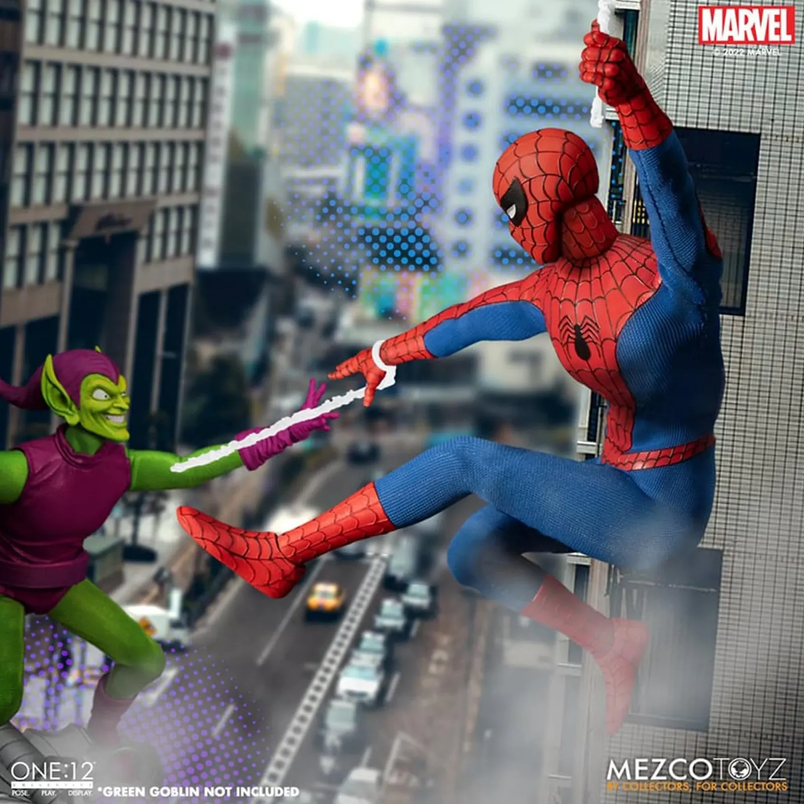 Колекційна фігурка Mezco One:12 Deluxe Edition The Amazing Spider-Man деталізована пластикова, фото №7