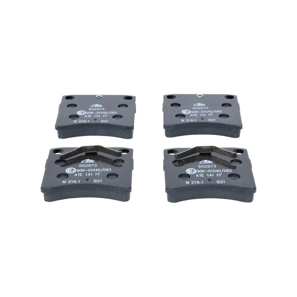 Комплект гальмівних колодок, дискове гальмо ATE 13.0460-2973.2 для VAG передній міст, фото №1