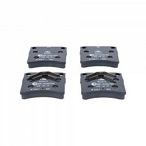 Комплект гальмівних колодок, дискове гальмо ATE 13.0460-2973.2 для VAG передній міст - Фото 1