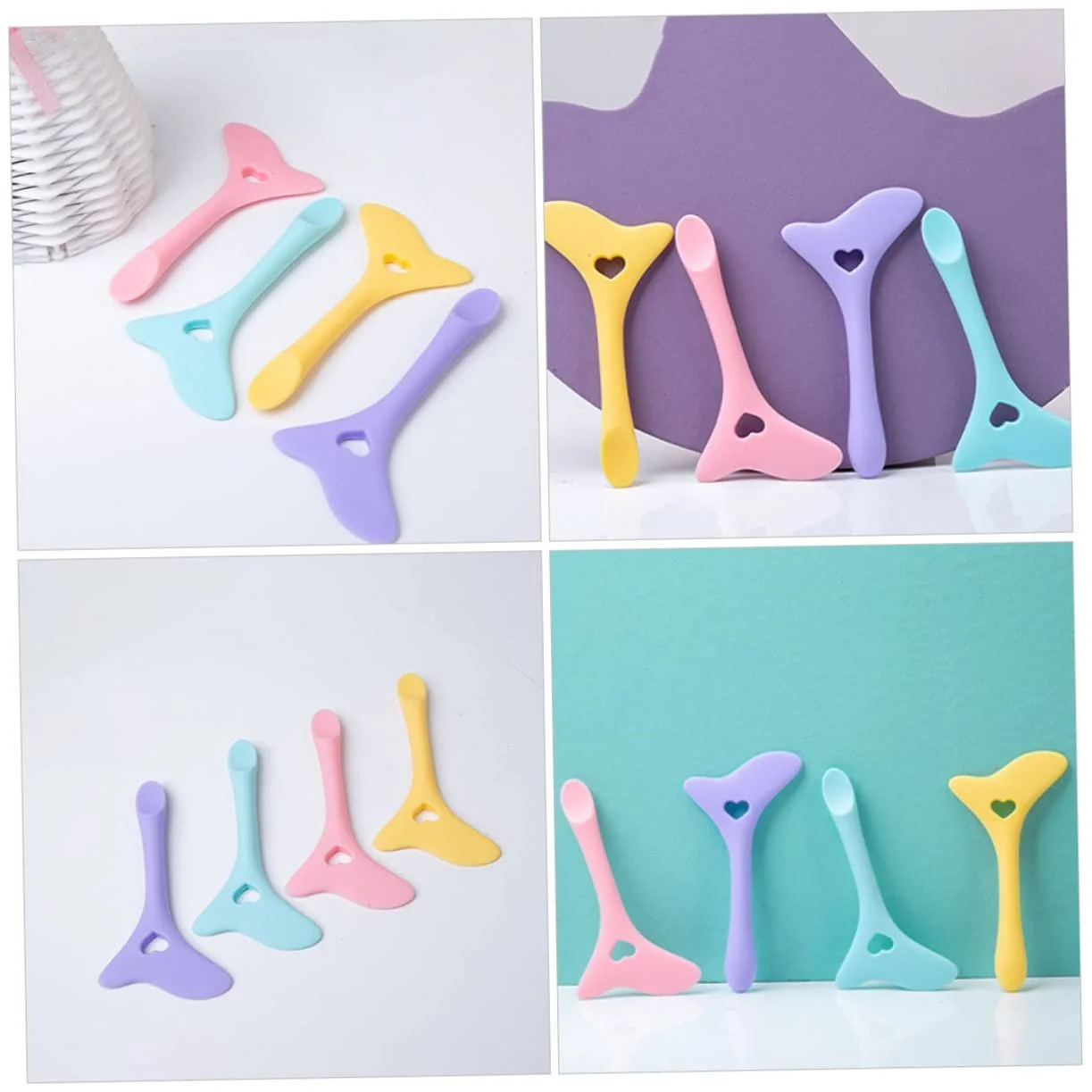 Инструмент для подводки глаз Ipetboom 2 x с крылатым кончиком, силиконовый, фото №4