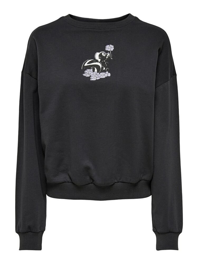 Худі ONLDISNEY LIFE L/S BAMBI BOX SWT 15250089-Phantom-Print:FLOWER ONLY  XS, фото №1