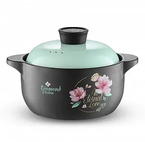 Купить Кастрюля керамическая для тушения 4 л - Фото 1 Кастрюля керамическая для тушения 4 л - Фото 1